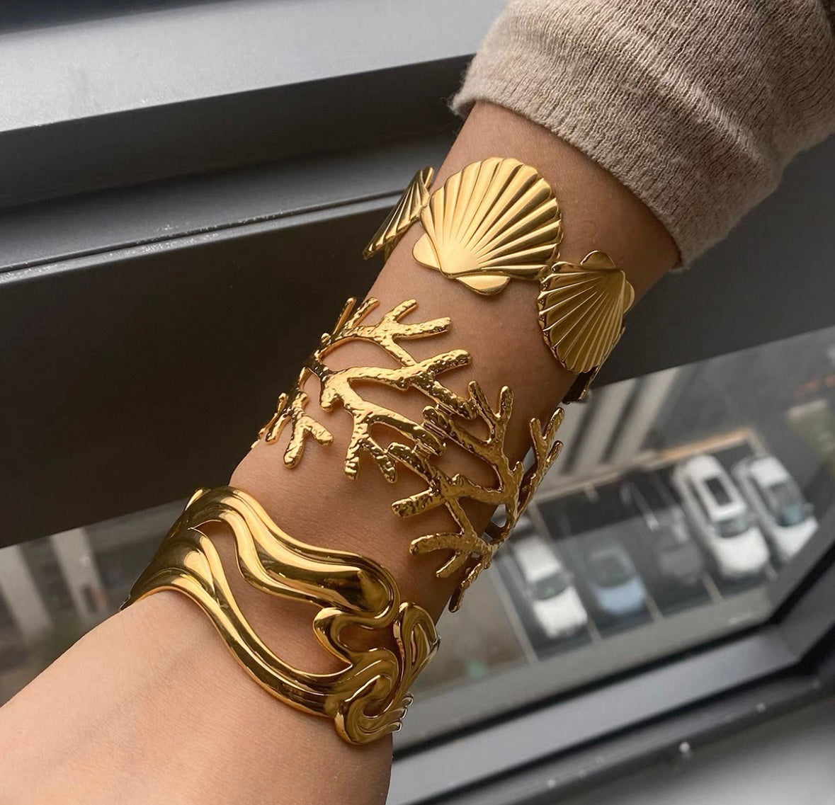 Nature Design Cuffs