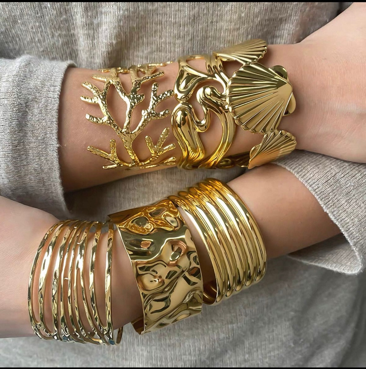 Nature Design Cuffs