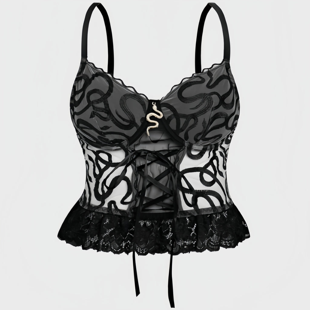 Snake Charm Corset Top