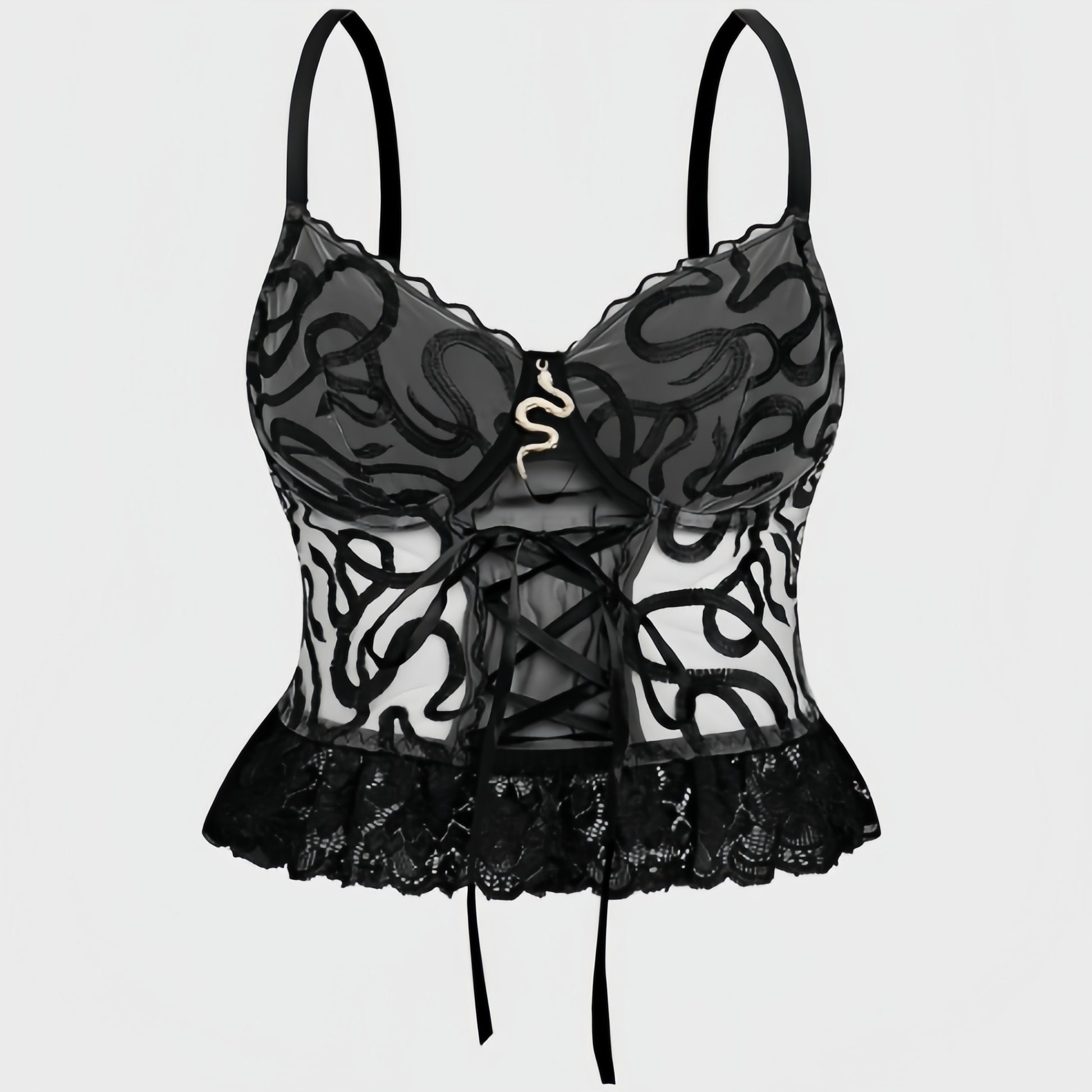 Snake Charm Corset Top