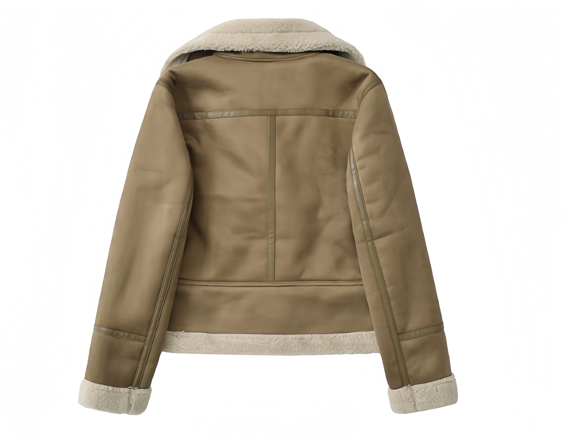 Sandstorm Shearling Biker Jacket