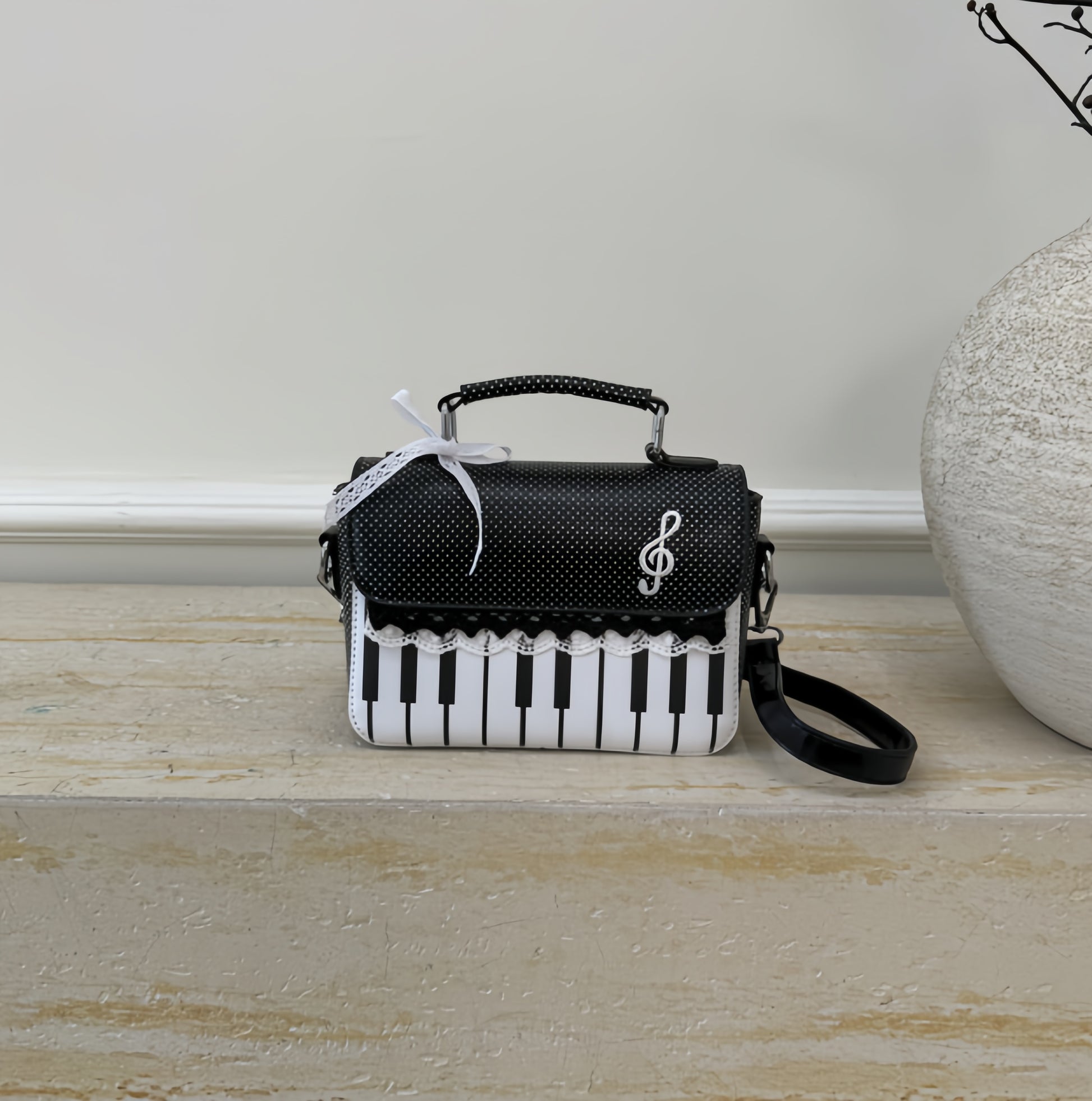 Piano Muse Crossbody Bag