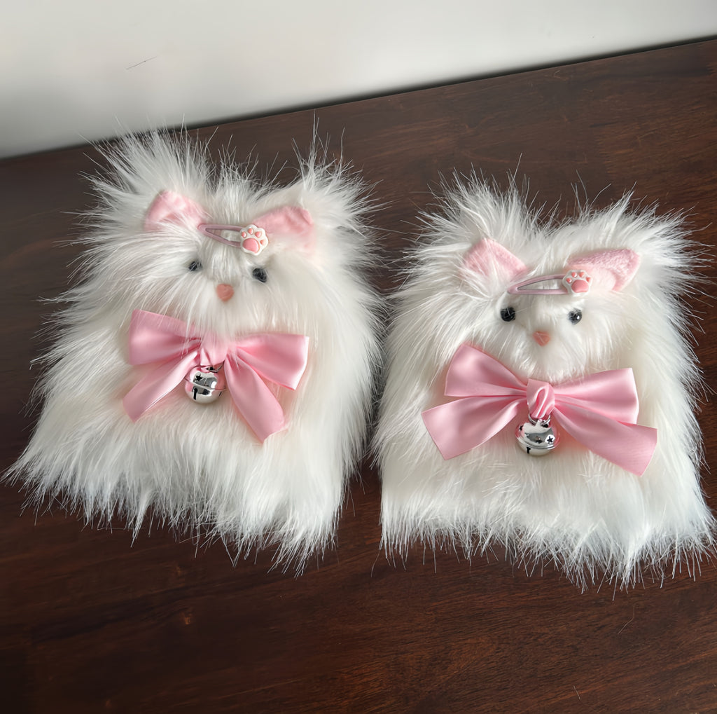 Fluffy Kitty Shoe Covers
