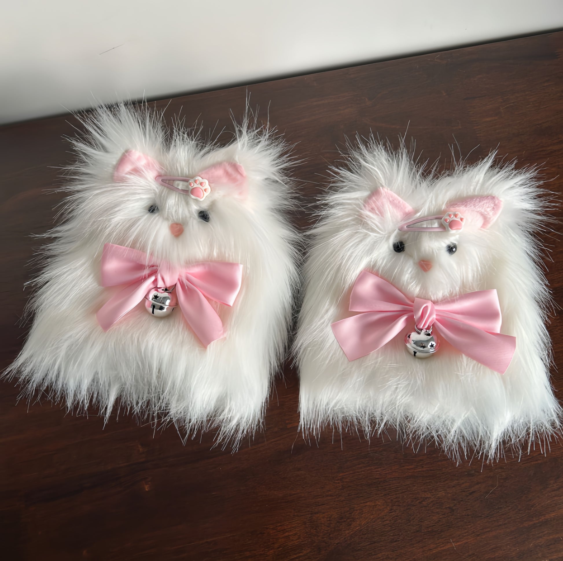 Fluffy Kitty Shoe Covers