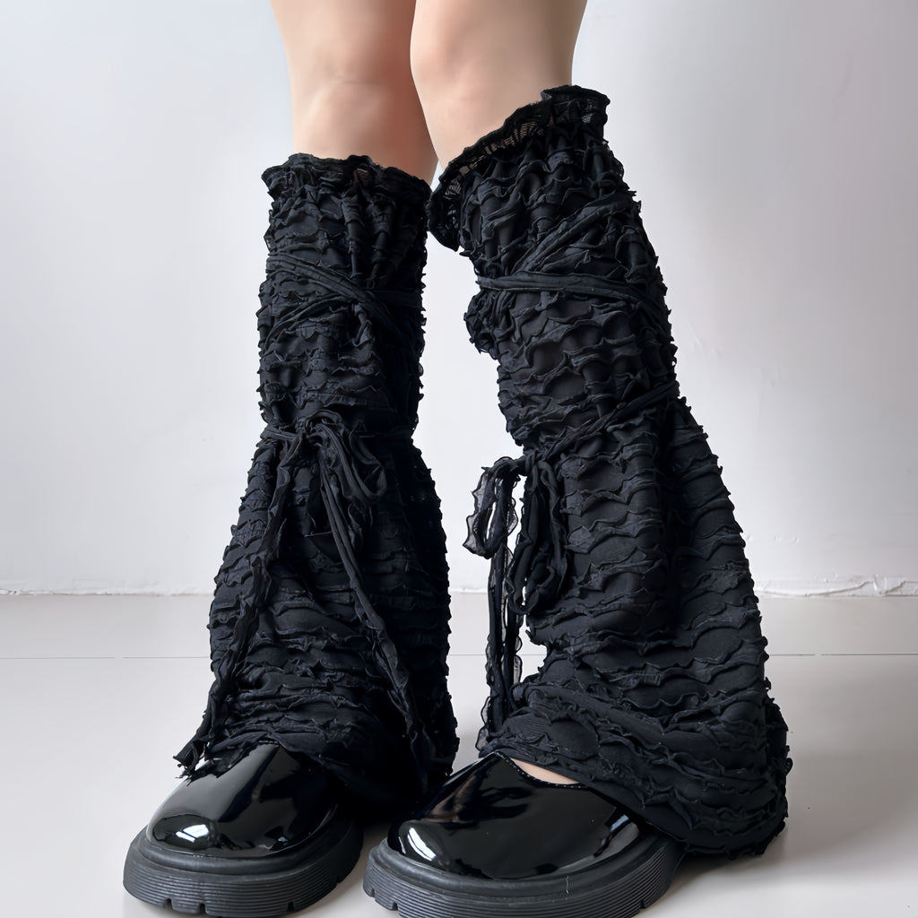 Coquette Ruffle Leg Warmers