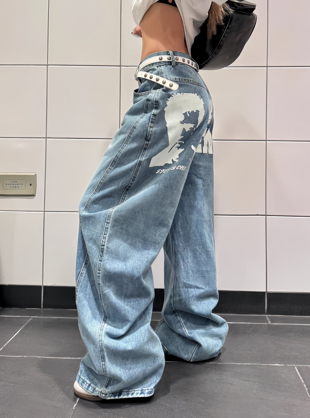 Echo Street Wide-Leg Jeans