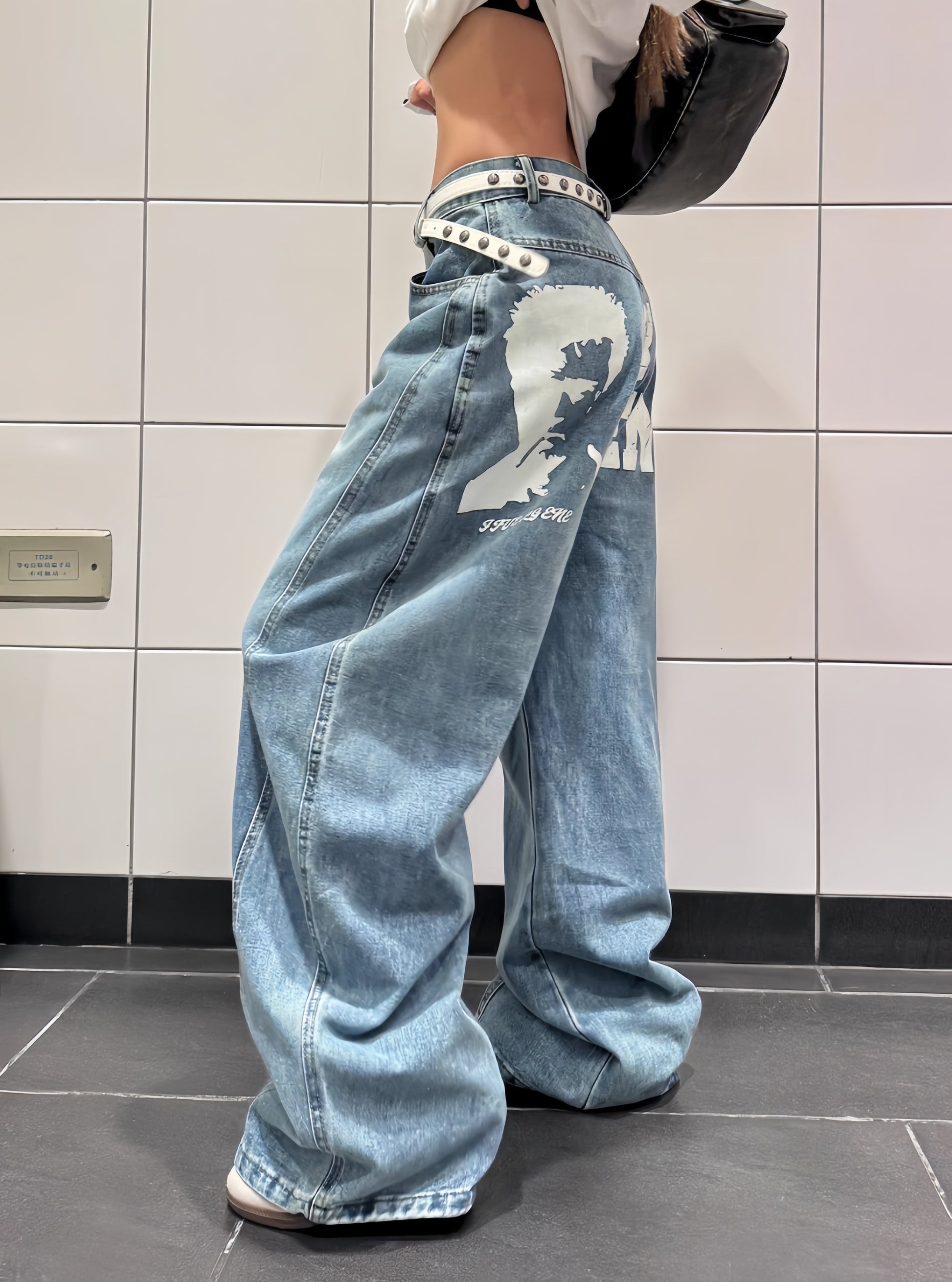 Echo Street Wide-Leg Jeans