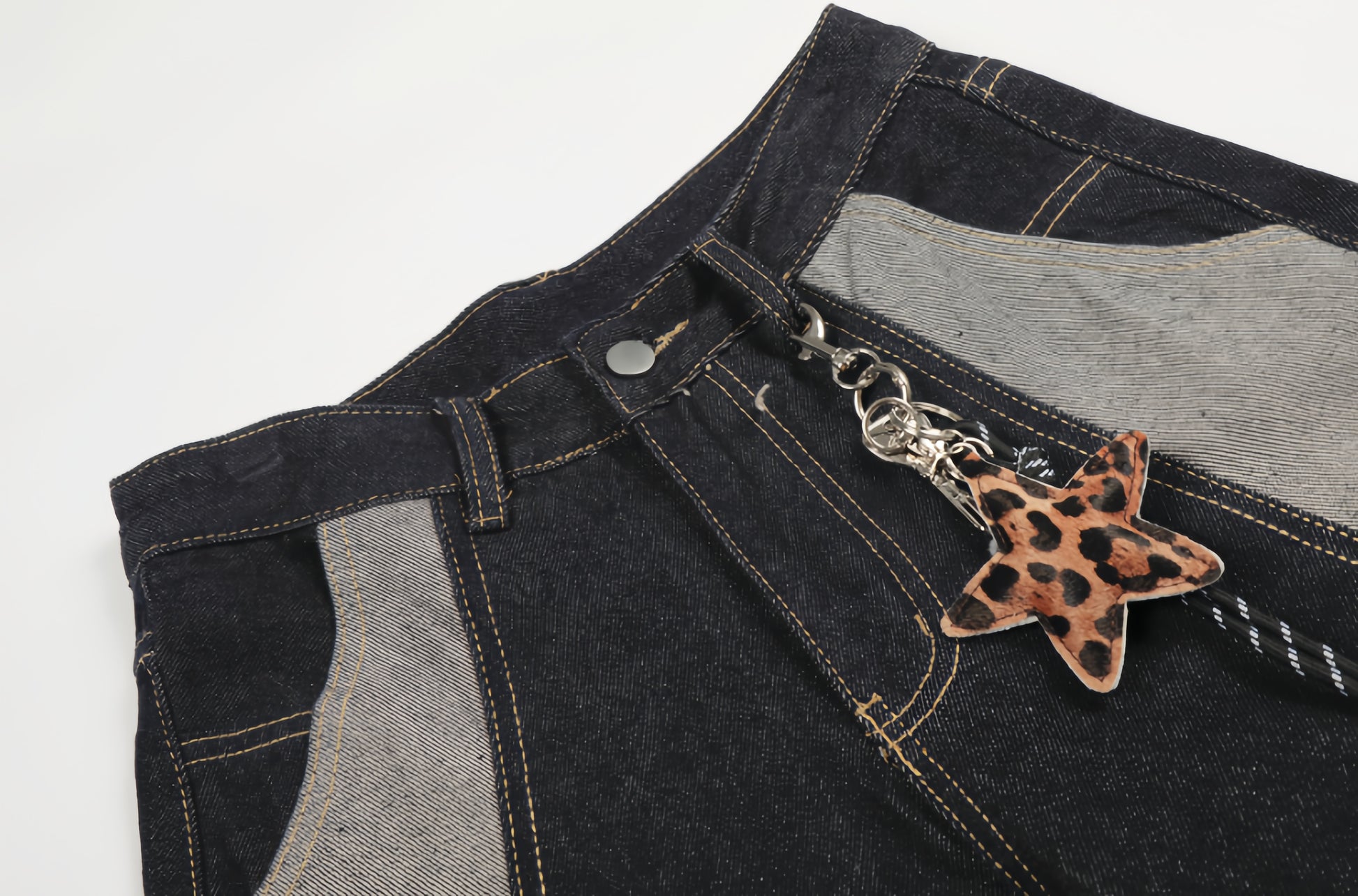 Starfall Panel Baggy Jeans