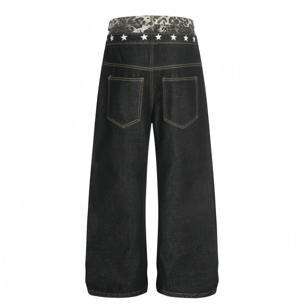 Midnight Rodeo Lace-Up Jeans