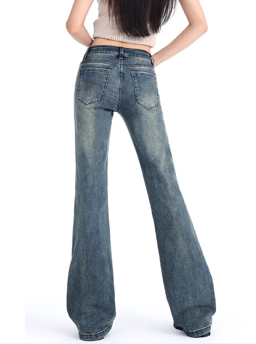 Vintage Fade Flare Denim