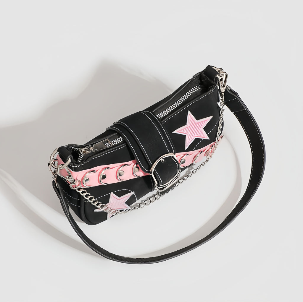 Pink Star Street Bag