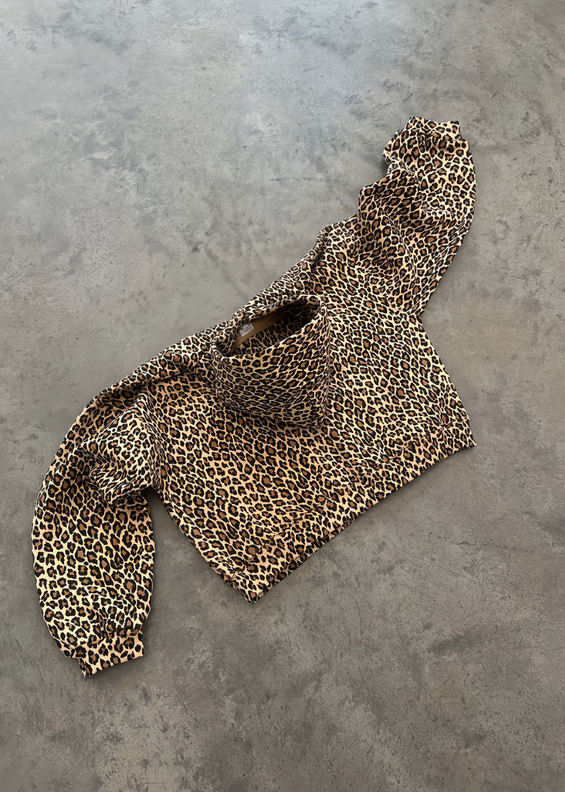 Wild Leopard Zip Hoodie