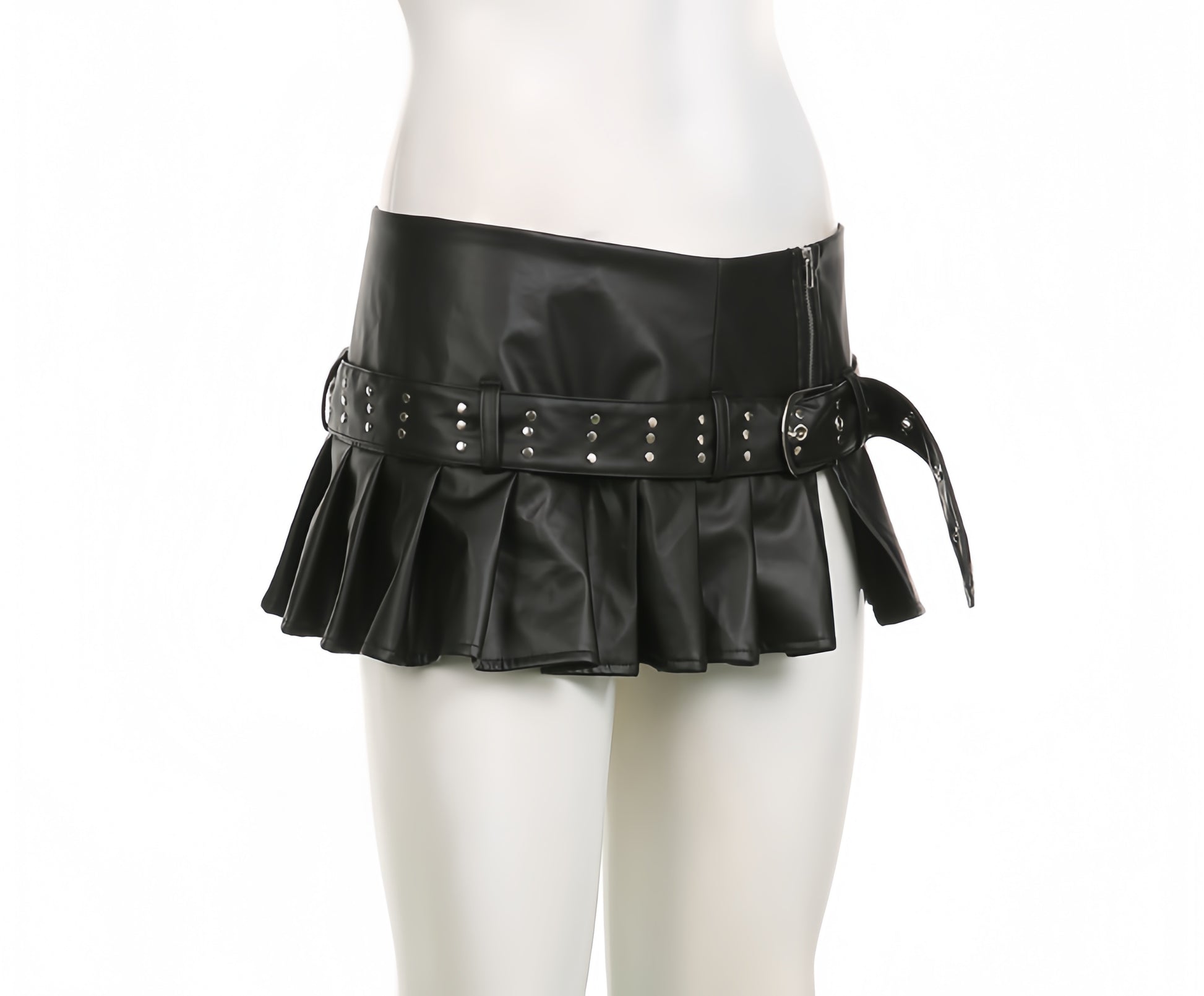 Riot Pleated Mini Skirt